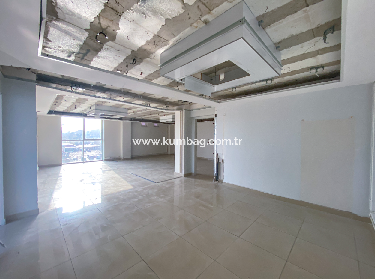 Plaza Offices For Rent Next To The Courthouse On 100.Yil Alt Yol Street With Sea View