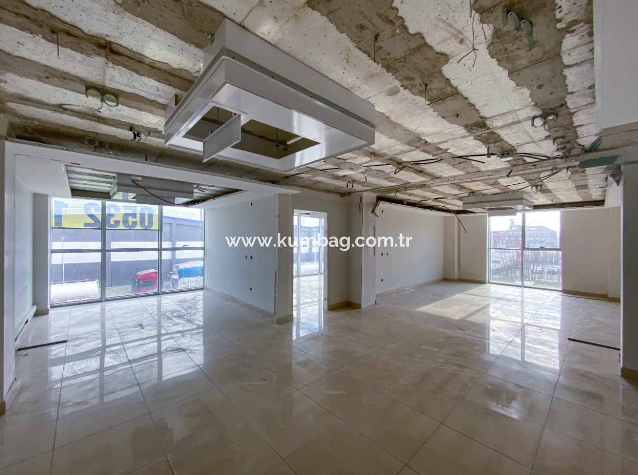 Plaza Offices For Rent Next To The Courthouse On 100.Yil Alt Yol Street With Sea View