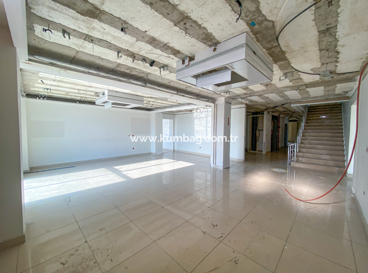 Plaza Offices For Rent Next To The Courthouse On 100.Yil Alt Yol Street With Sea View