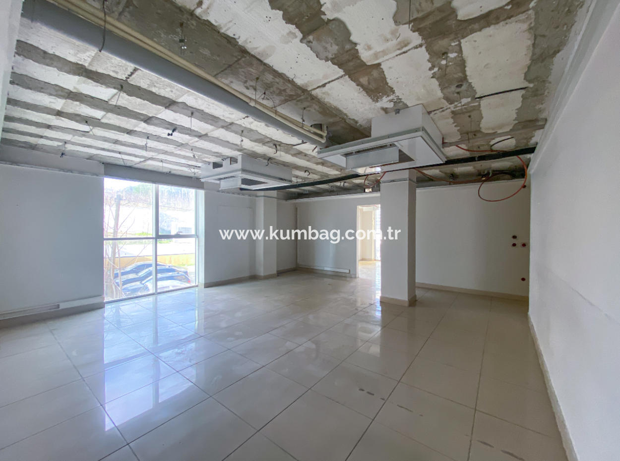 Plaza Offices For Rent Next To The Courthouse On 100.Yil Alt Yol Street With Sea View