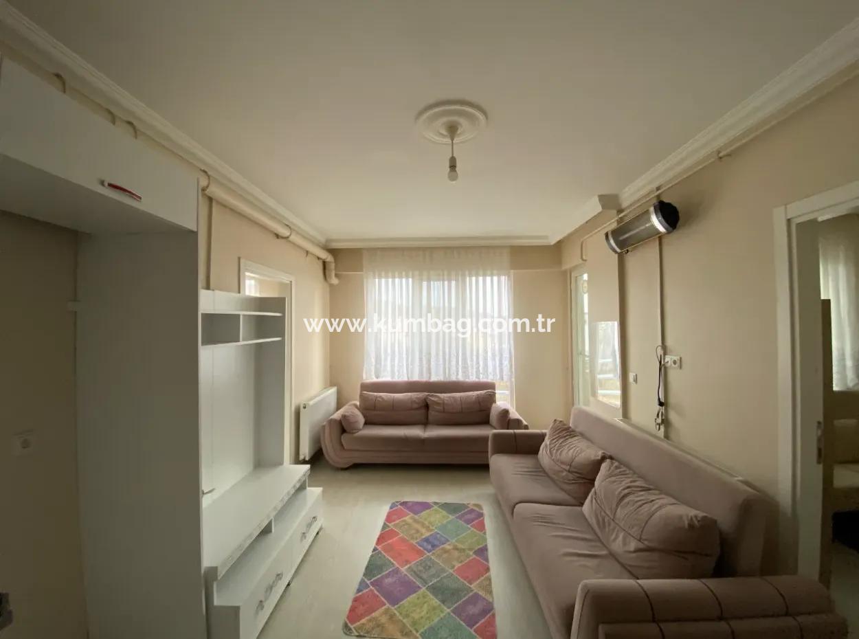 Kumbağ Pazar Sokaği Mevkii Asansörlü Binada Eşyali Kiralik 2+1 Daire