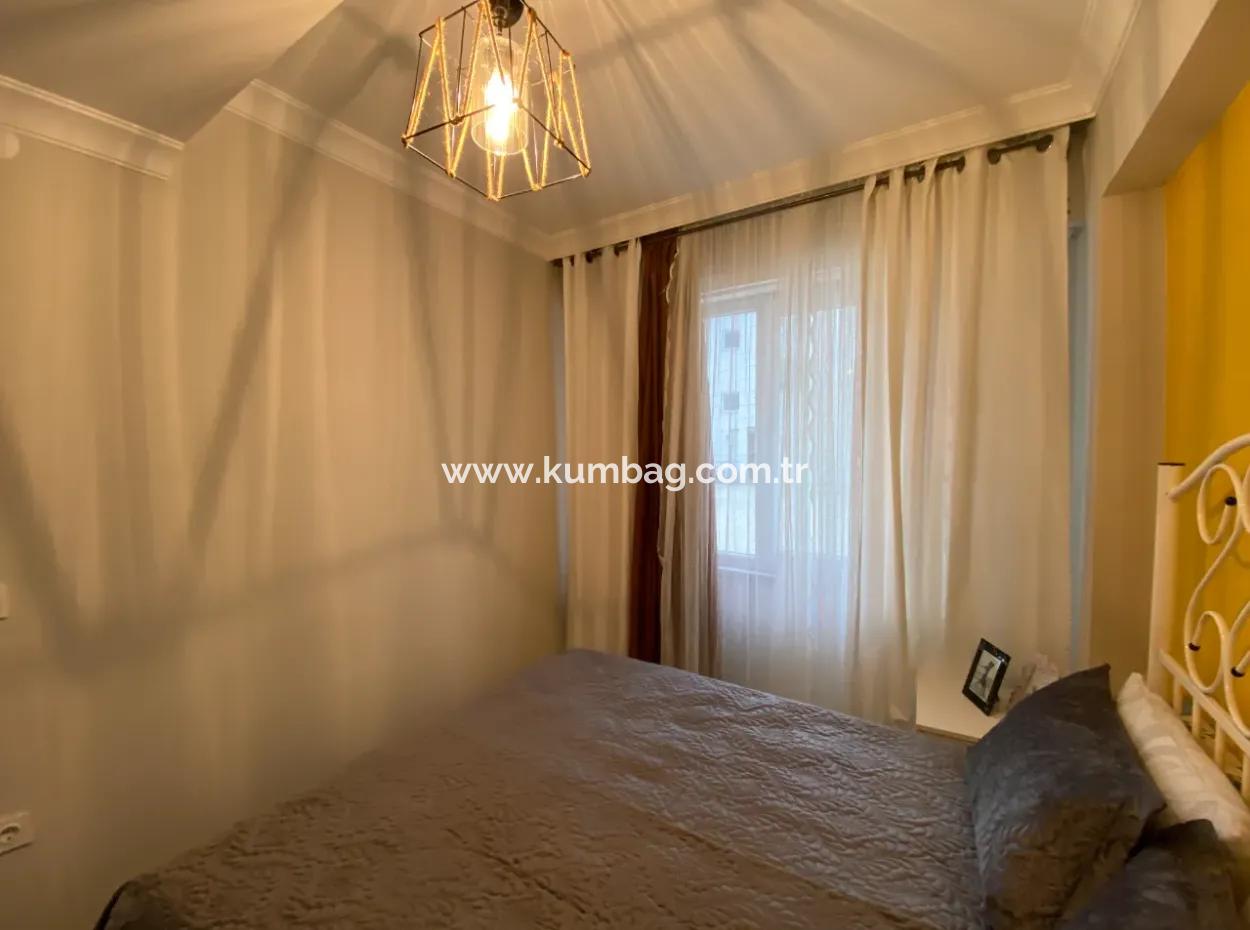 Kumbağ Havuzlu Aquaparkli Sitede Bahçe Kati Sezonluk Kiralik 1+1 Daire