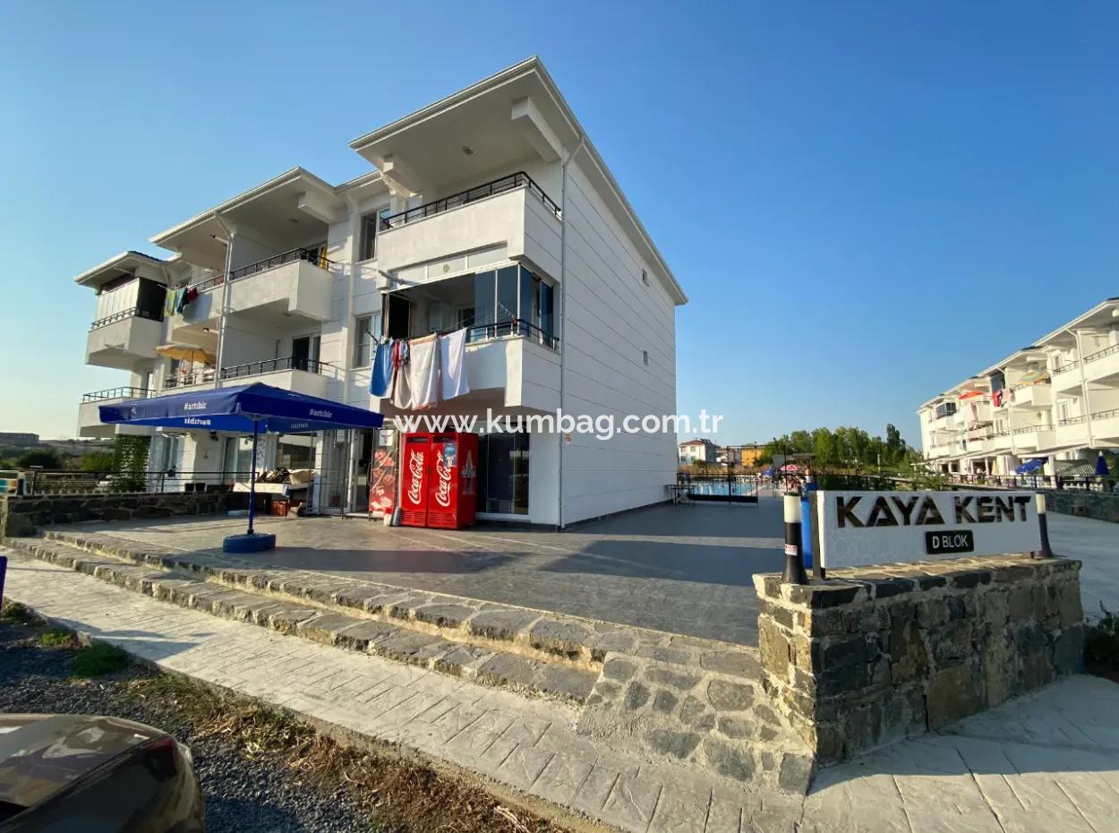 Kumbağ Havuzlu Aquparkli Sitede Sezonluk Kiralik 2+1