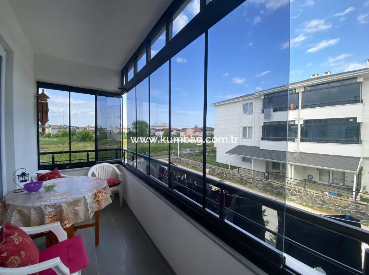 Kumbağ Havuzlu Aquparkli Sitede Sezonluk Kiralik 2+1