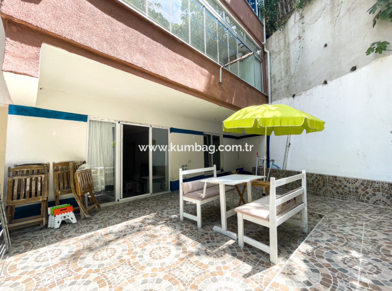 2 1 Apartment For Sale In Kumbag, Large Garden, Separate Kitchen, Furnished