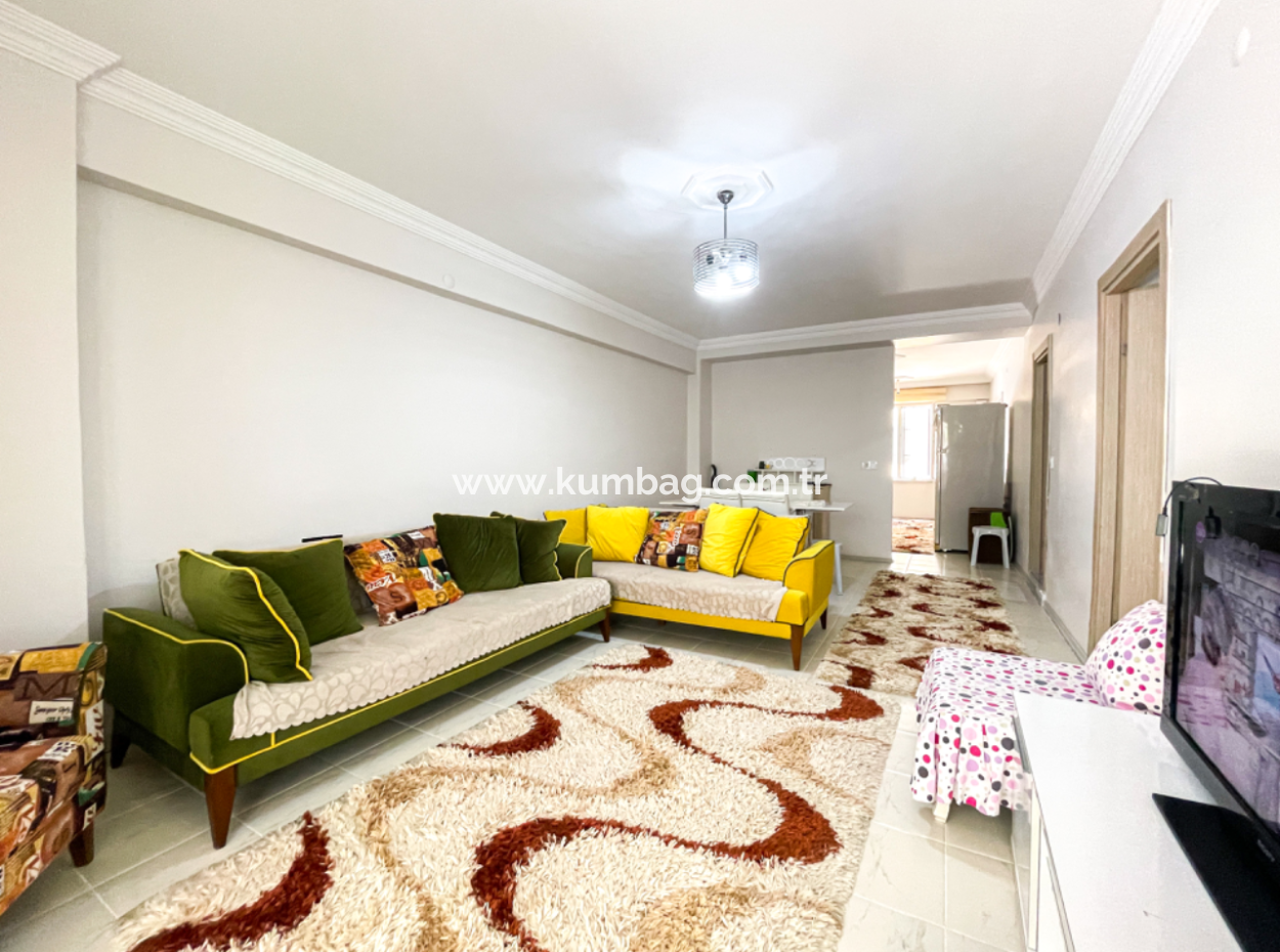 2 1 Apartment For Sale In Kumbag, Large Garden, Separate Kitchen, Furnished