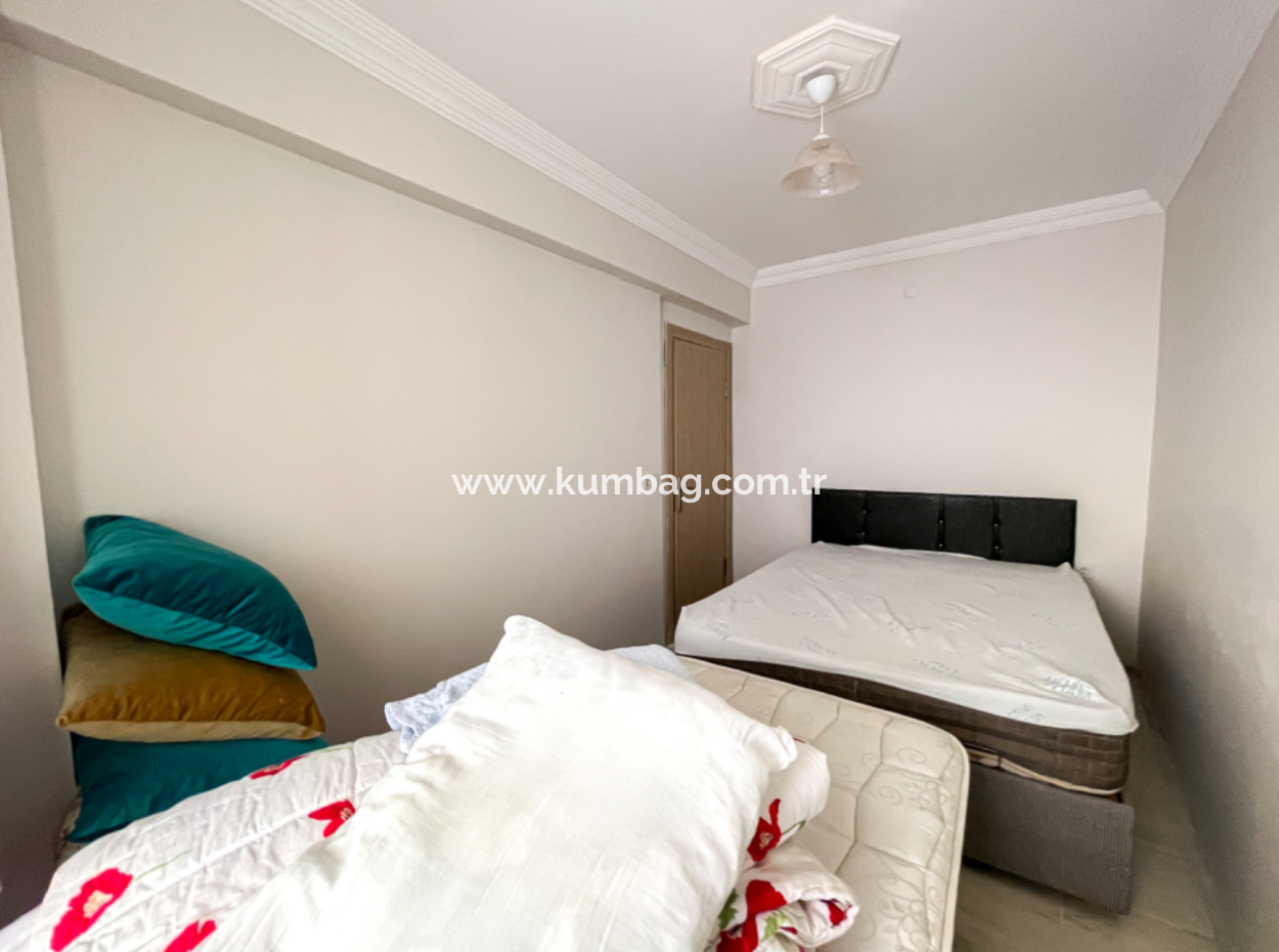 2 1 Apartment For Sale In Kumbag, Large Garden, Separate Kitchen, Furnished