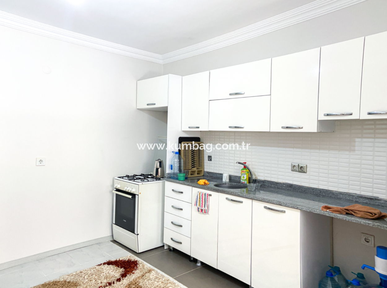 2 1 Apartment For Sale In Kumbag, Large Garden, Separate Kitchen, Furnished