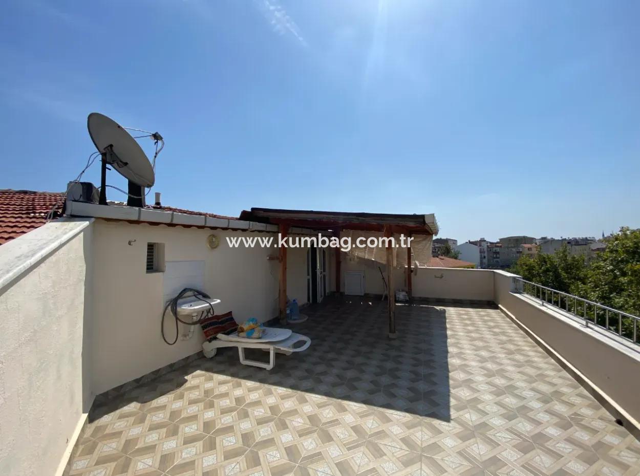 Kumbağ Ana Cadde Üzerinde Doğa Manzarali 3+1 Dubleks Daire