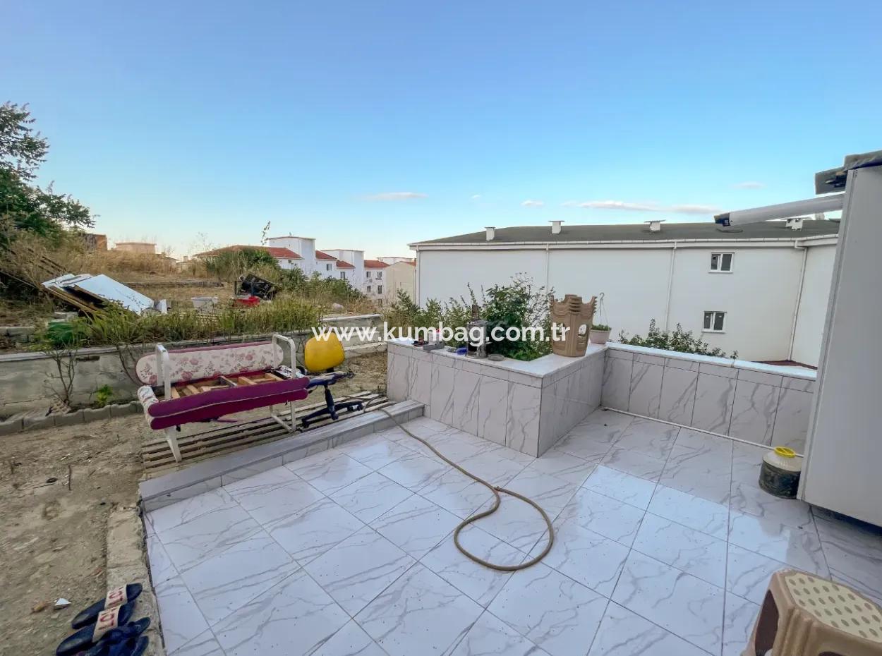 3 1 Apartment For Sale In Kumbag, Tekirdag, With Large Garden