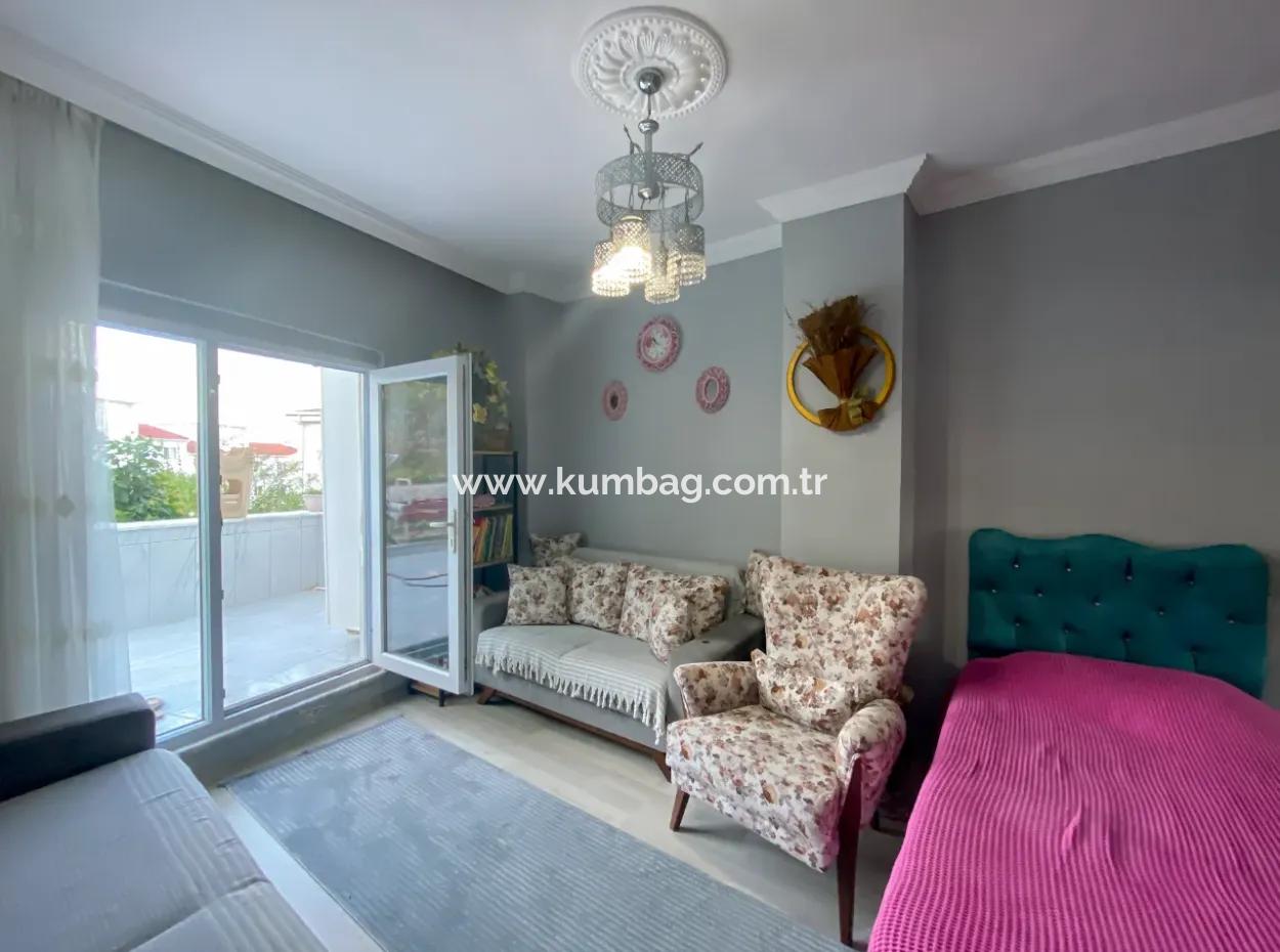 3 1 Apartment For Sale In Kumbag, Tekirdag, With Large Garden