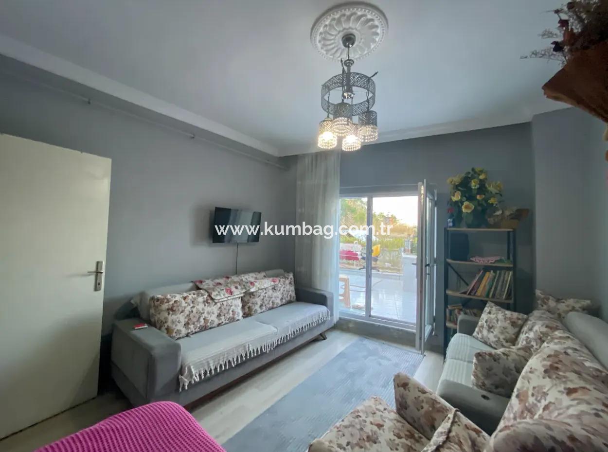 3 1 Apartment For Sale In Kumbag, Tekirdag, With Large Garden