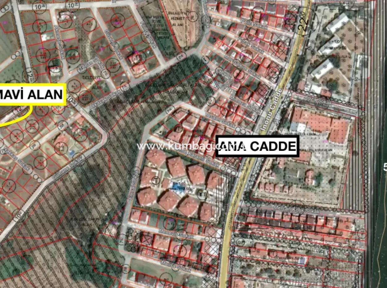 370M2 Ready-To-Build Land With View Zoned Residential In Kumbağ