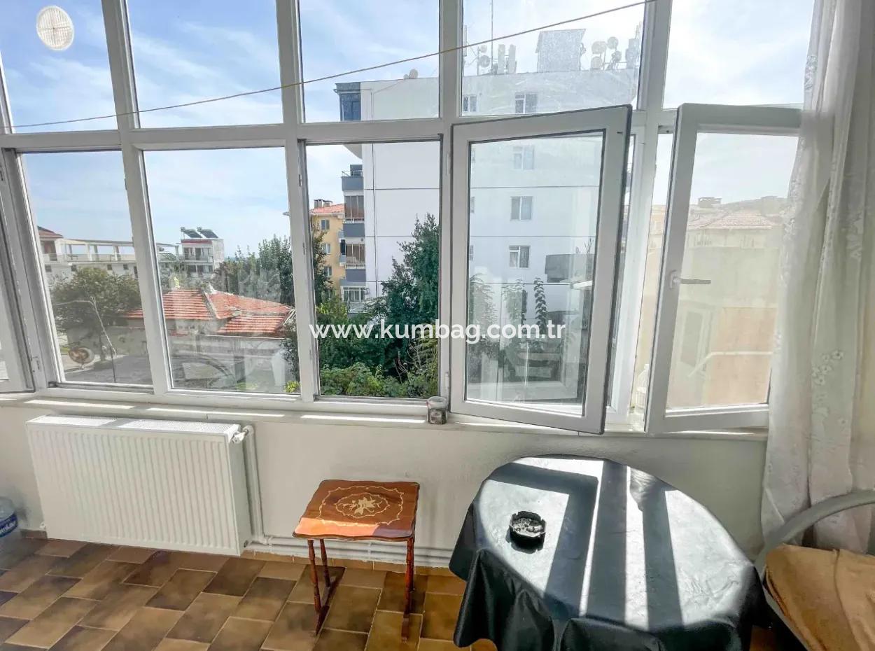 Furnished Natural Gas Rent Close To The Sea On The Street In Kumbağ 2 1