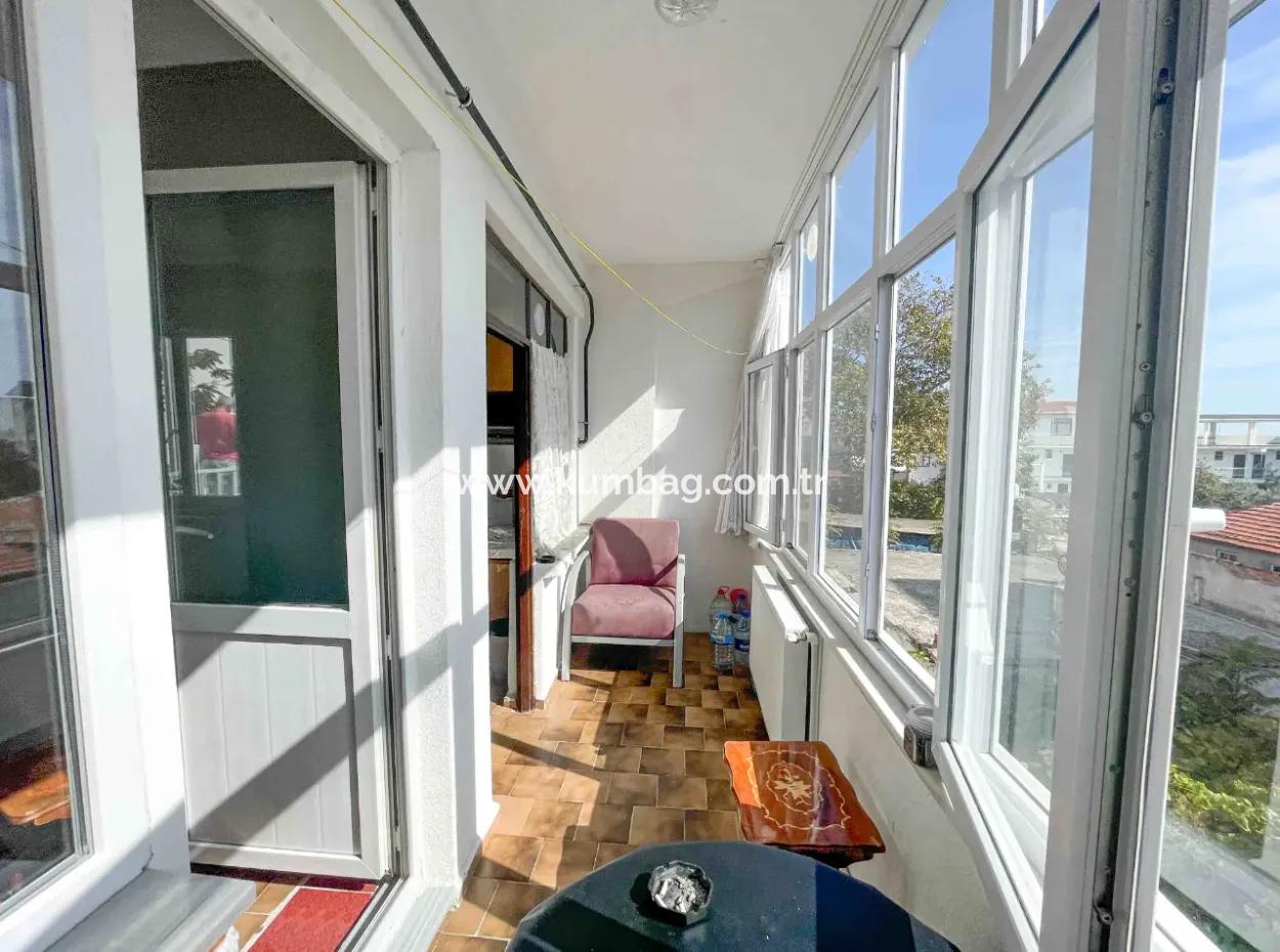 Furnished Natural Gas Rent Close To The Sea On The Street In Kumbağ 2 1