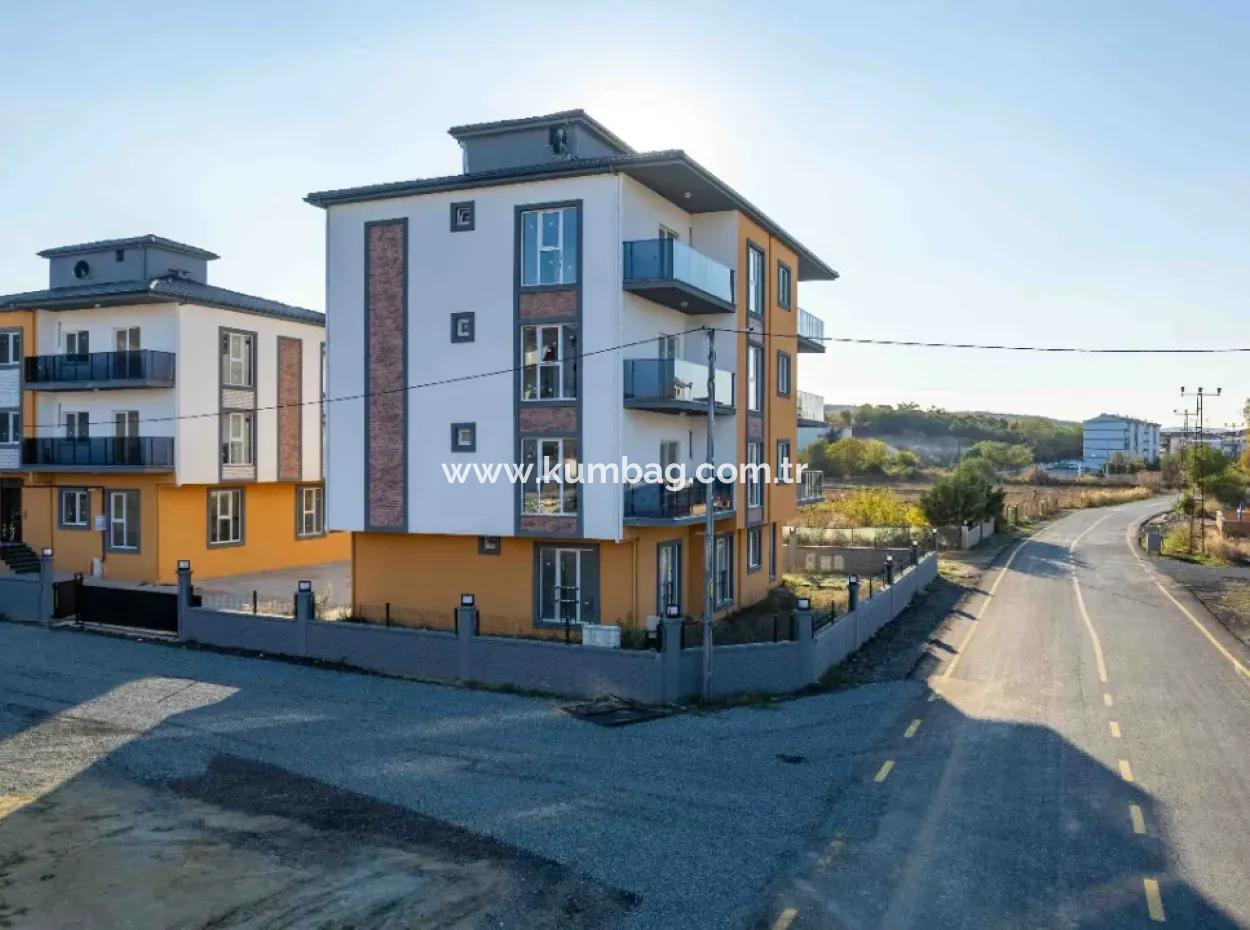 New For Sale In A Complex On The Street In Kumbağ 2 1 Apartment