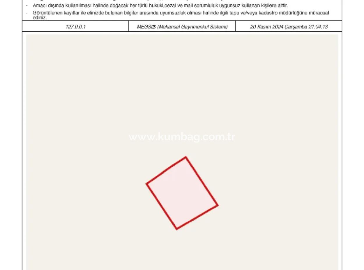 360M2 Ready-To-Build Land With Residential Zoning In Kumbağ
