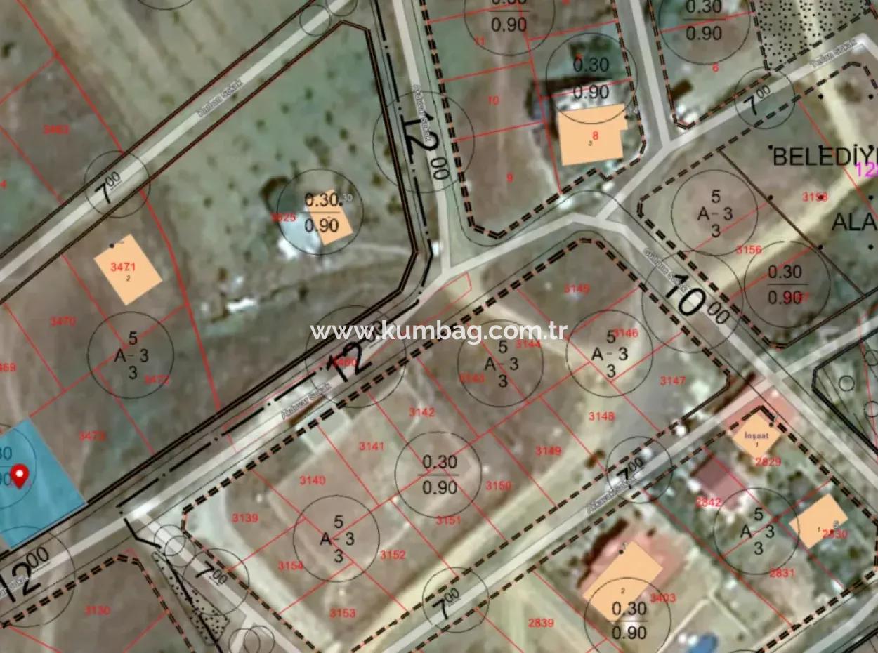 360M2 Ready-To-Build Land With Residential Zoning In Kumbağ