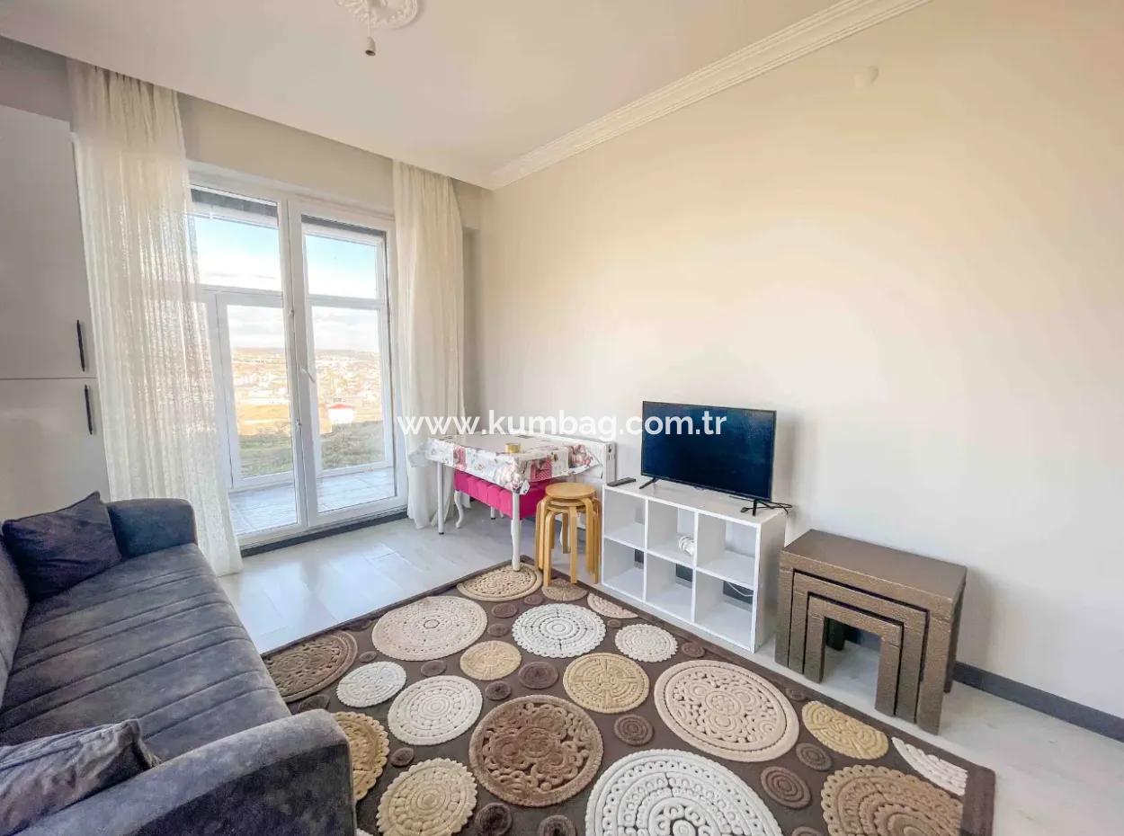 1 1 Apartment For Rent With Sea View And Natural Gas In Kumbağadd To My Apartments