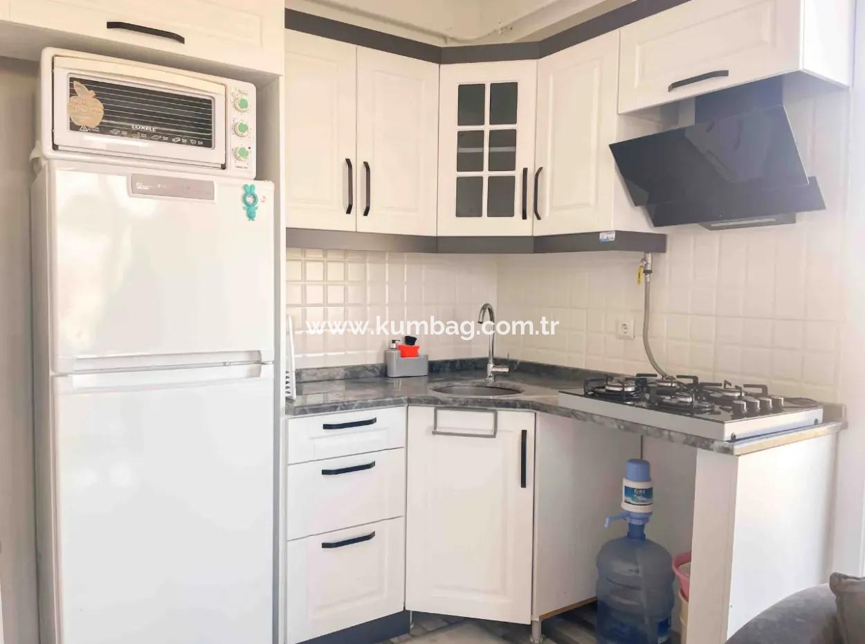 1 1 Apartment For Rent With Sea View And Natural Gas In Kumbağadd To My Apartments