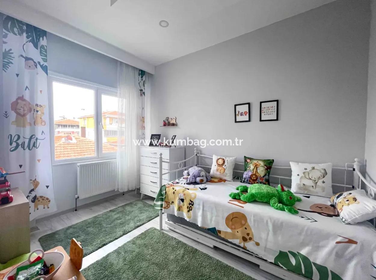 Kumbağ Pazar Street New Residential Fully Furnished For Sale 2 1 Apartment