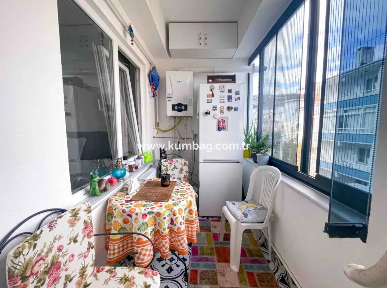 Kumbağ Pazar Street New Residential Fully Furnished For Sale 2 1 Apartment