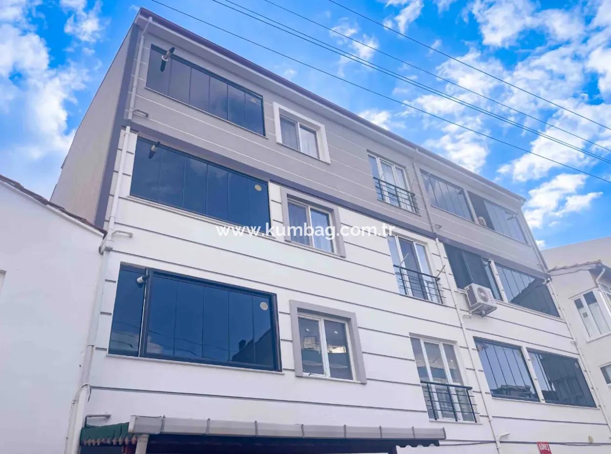 Kumbağ Pazar Street New Residential Fully Furnished For Sale 2 1 Apartment