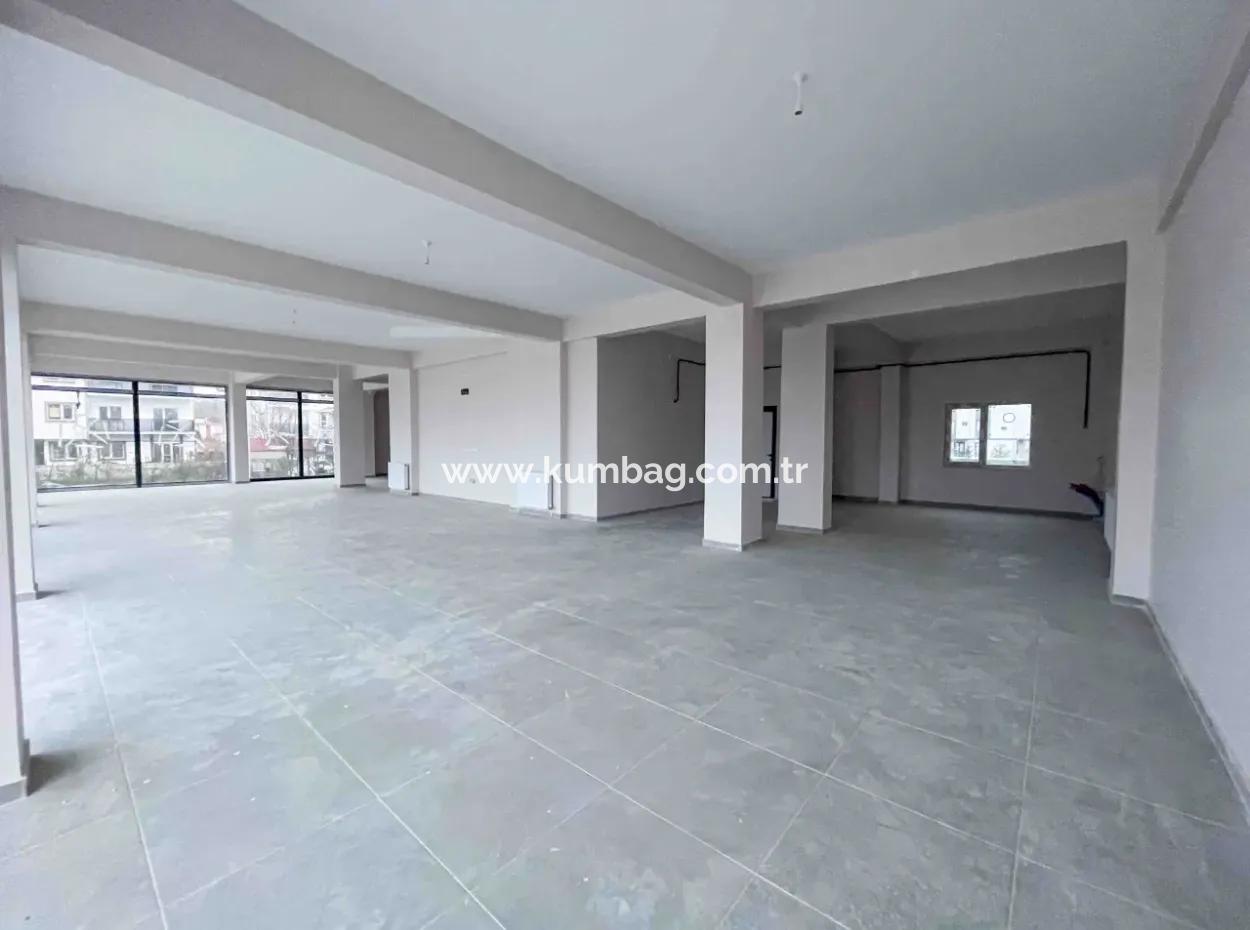 Shop For Rent In The Developing Area In Kumbağ 400 M2 Visible From The Street