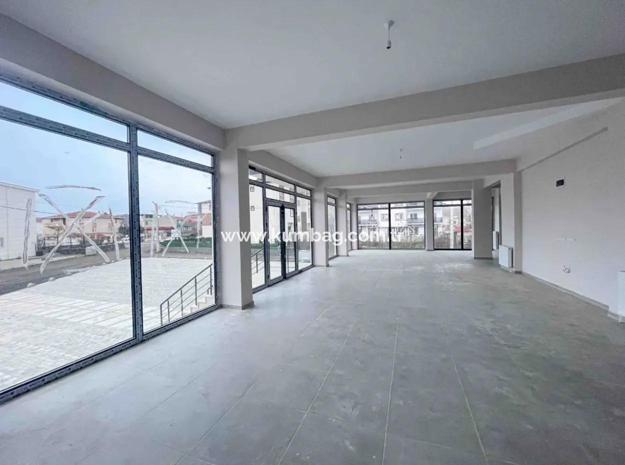 Shop For Rent In The Developing Area In Kumbağ 400 M2 Visible From The Street