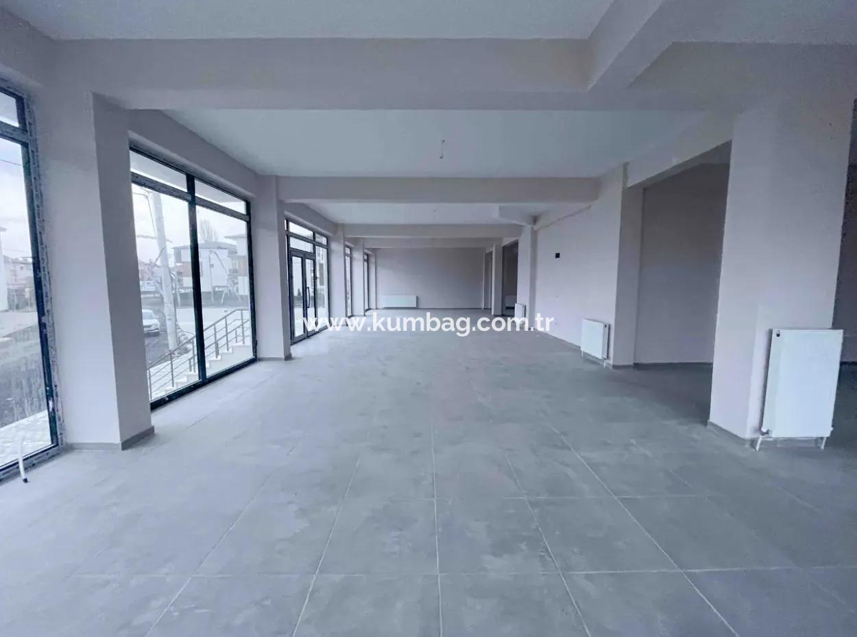 Shop For Rent In The Developing Area In Kumbağ 400 M2 Visible From The Street