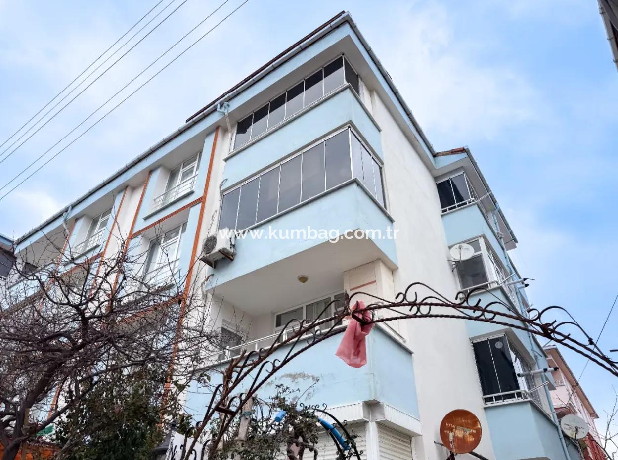 2 1 Apartment For Sale With Double Balconies In Central Location Of Kumbağ