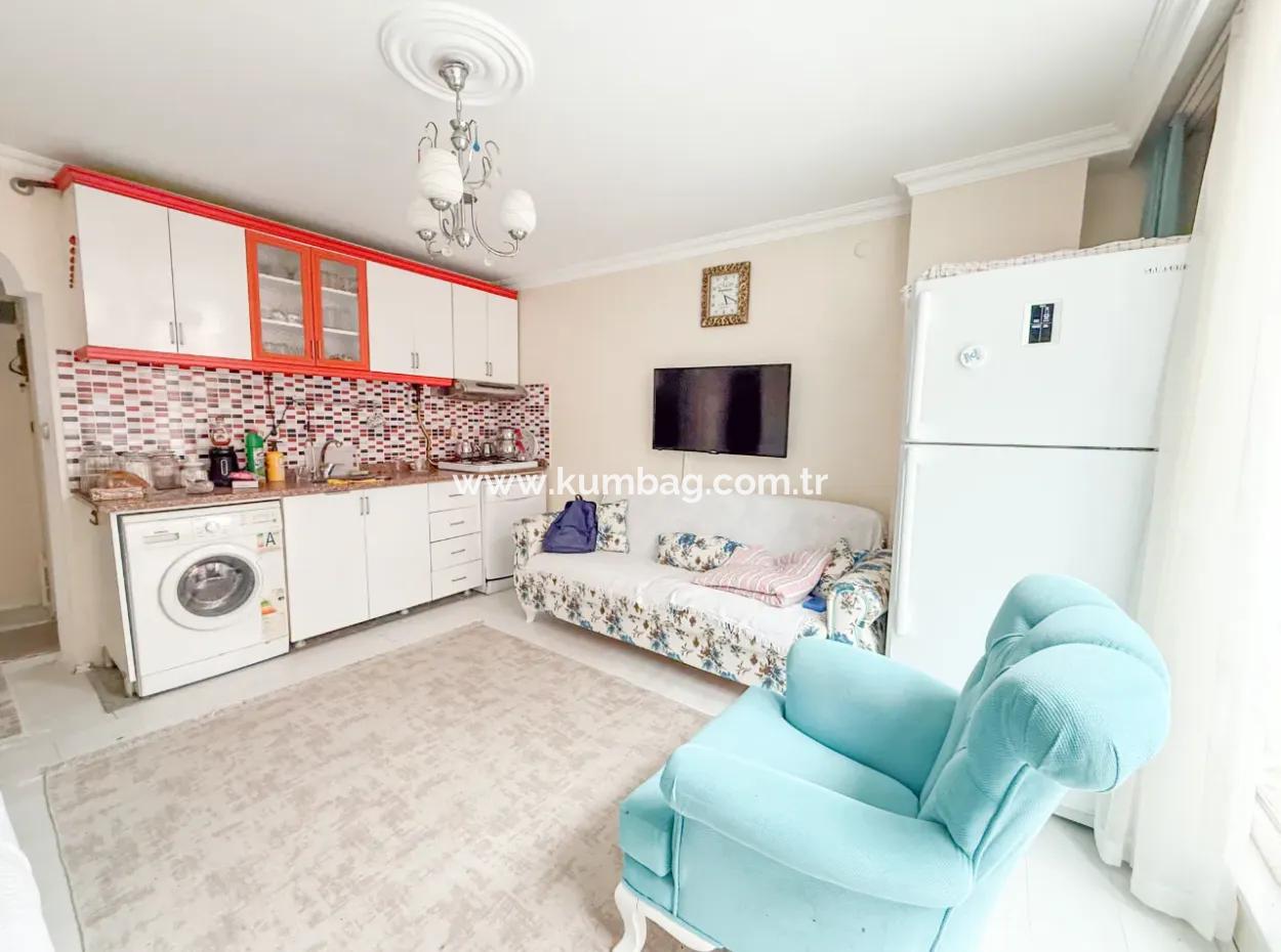 2 1 Apartment For Sale With Double Balconies In Central Location Of Kumbağ