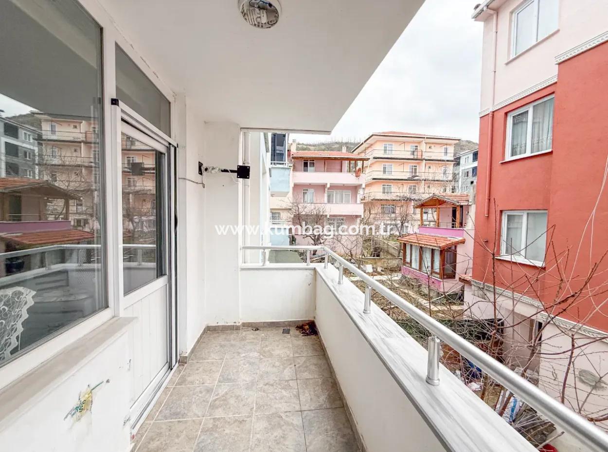 2 1 Apartment For Sale With Double Balconies In Central Location Of Kumbağ