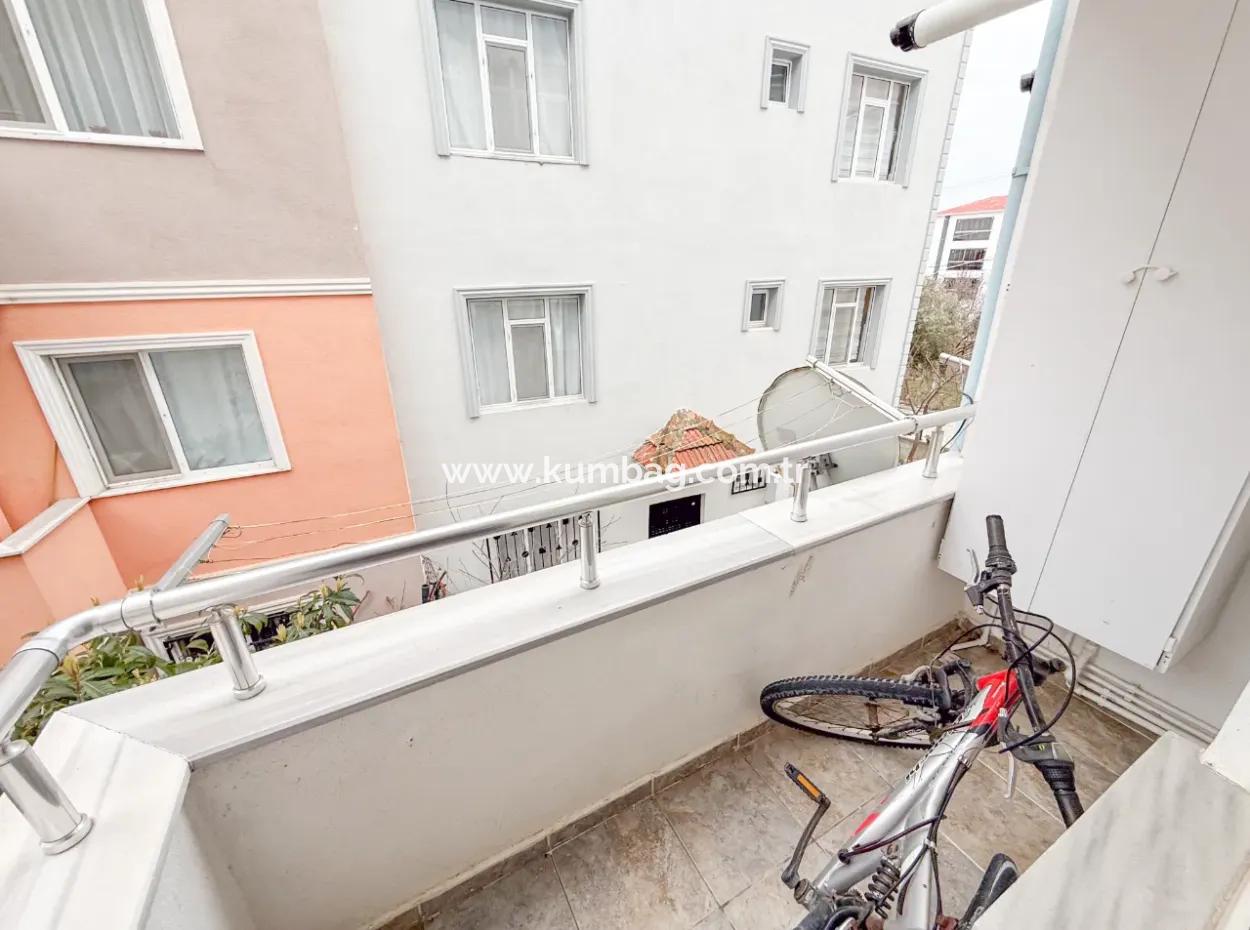2 1 Apartment For Sale With Double Balconies In Central Location Of Kumbağ
