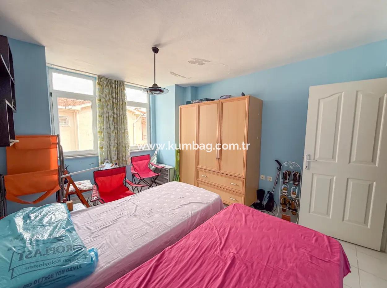 Triplex Villa For Sale In A Complex With 50 Mt Pool To Kumbağ Deniz