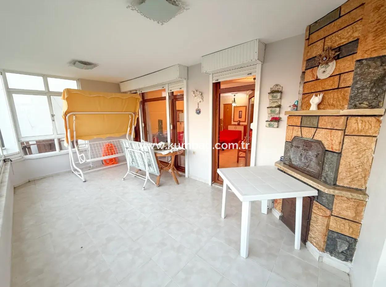 Very Large 2 1 Apartment For Sale In Kumbağ Seafront Popular Complex