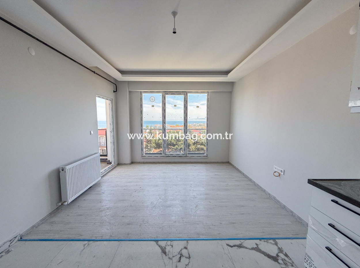 New 2 1 Apartment For Sale With Sea View Garden In Kumbag