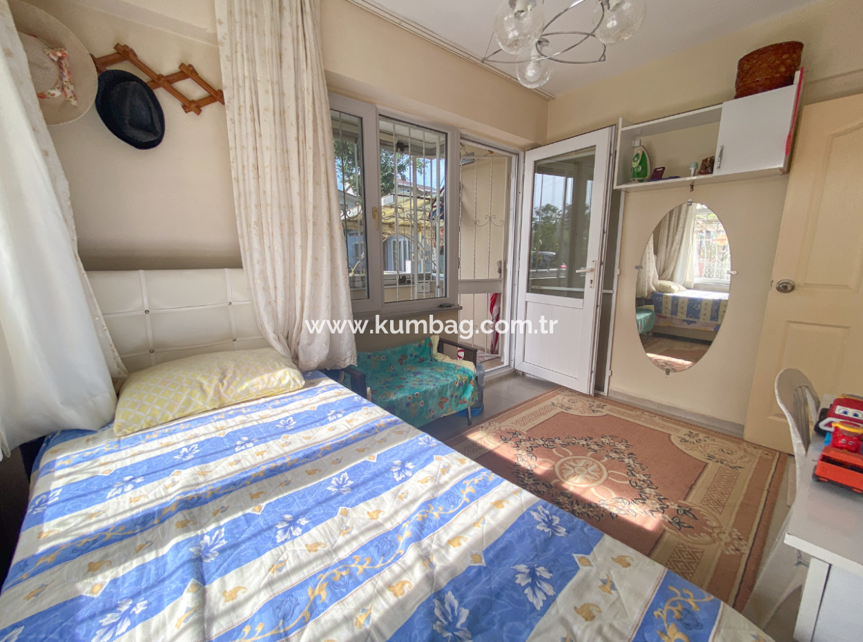 2 1 Garden Floor Apartment For Sale On Kumbağ Street