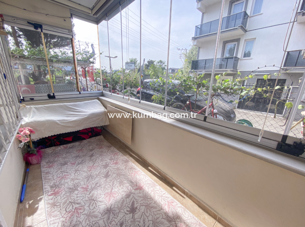 2 1 Garden Floor Apartment For Sale On Kumbağ Street