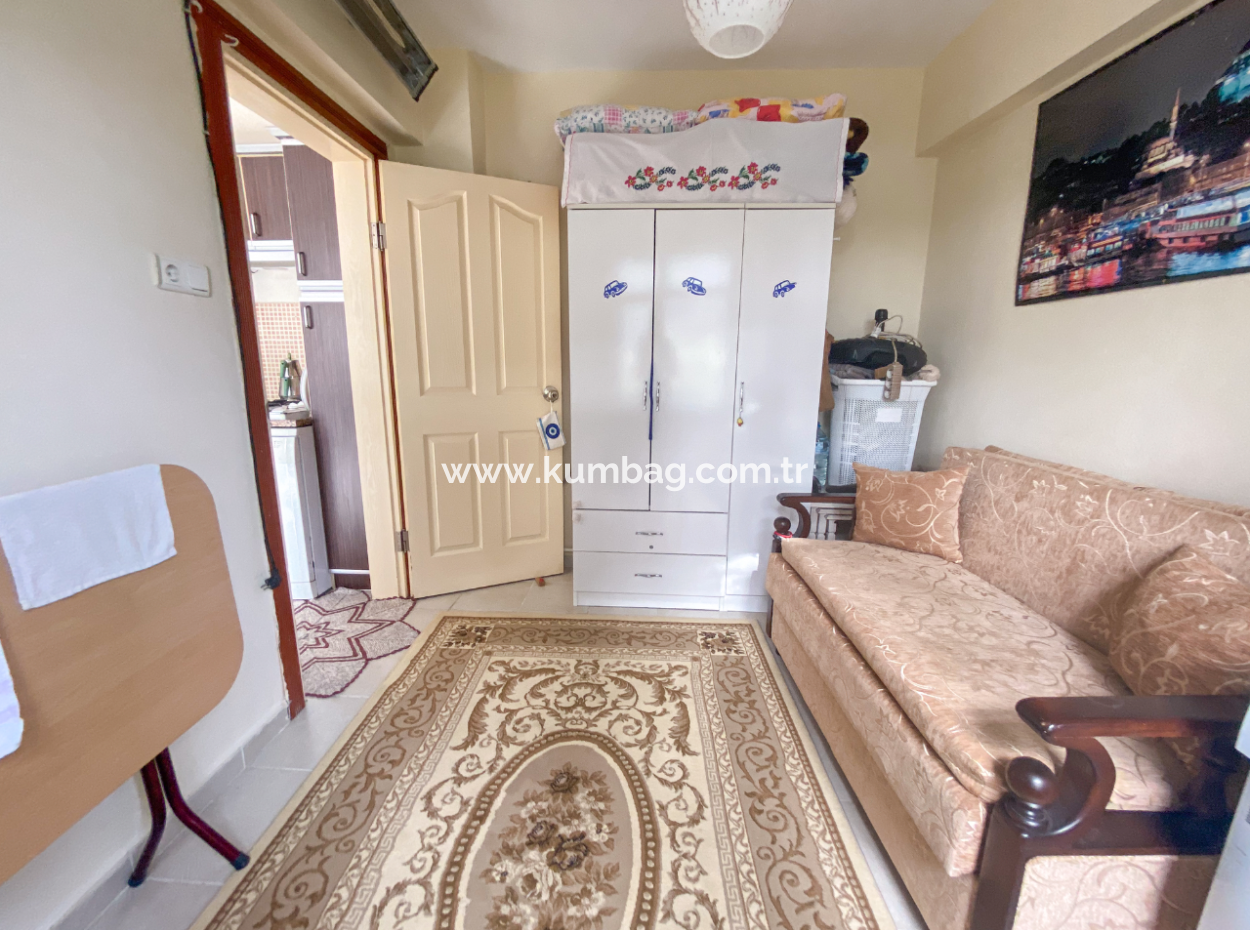 2 1 Garden Floor Apartment For Sale On Kumbağ Street