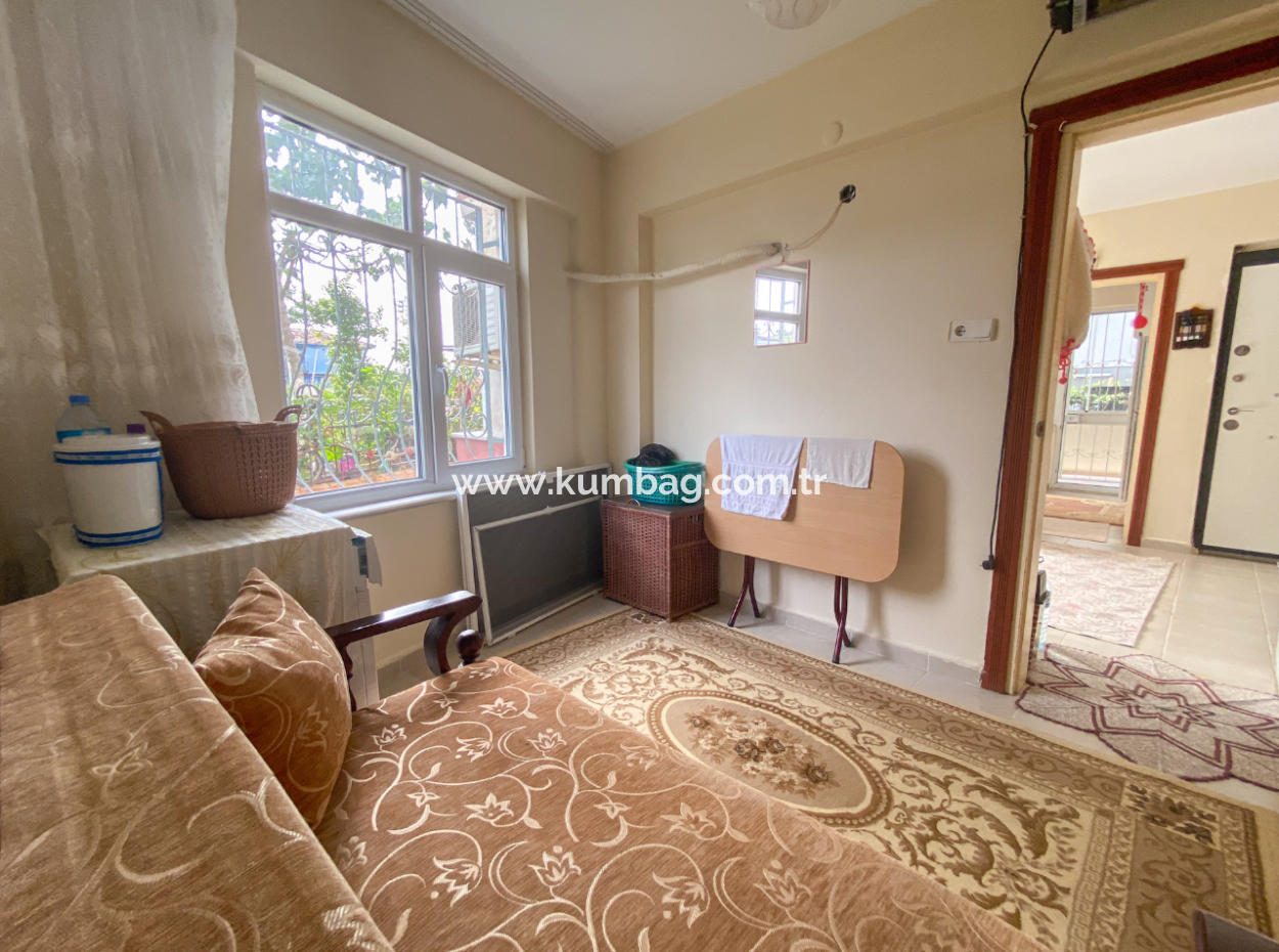 2 1 Garden Floor Apartment For Sale On Kumbağ Street