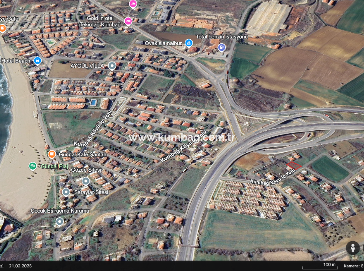 363 M2 Zoned Land For Sale Ready For Construction In Tekirdag Barbaros