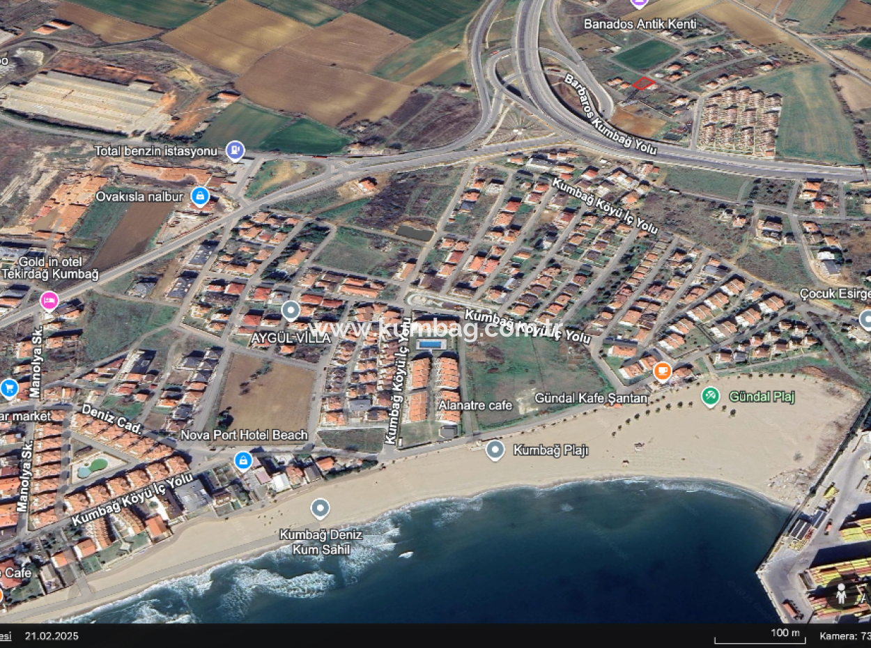 363 M2 Zoned Land For Sale Ready For Construction In Tekirdag Barbaros