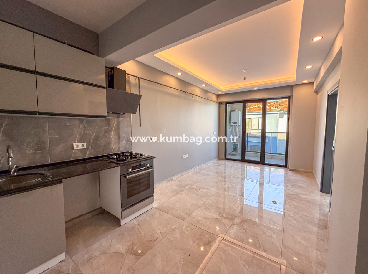 Spacious Luxury 1 1 Apartment For Sale In Barbaros With Sea View