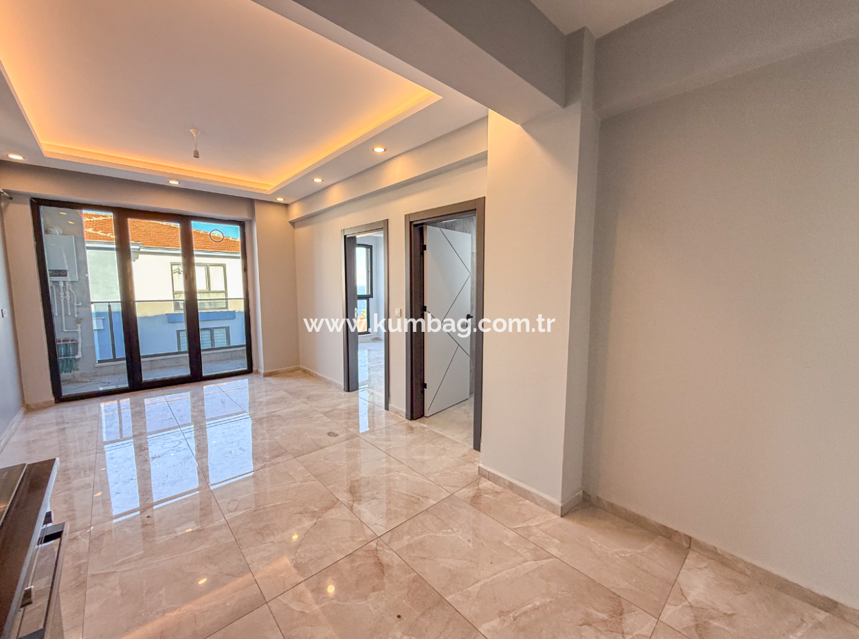 Spacious Luxury 1 1 Apartment For Sale In Barbaros With Sea View