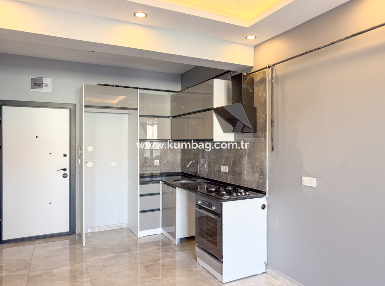 Spacious Luxury 1 1 Apartment For Sale In Barbaros With Sea View