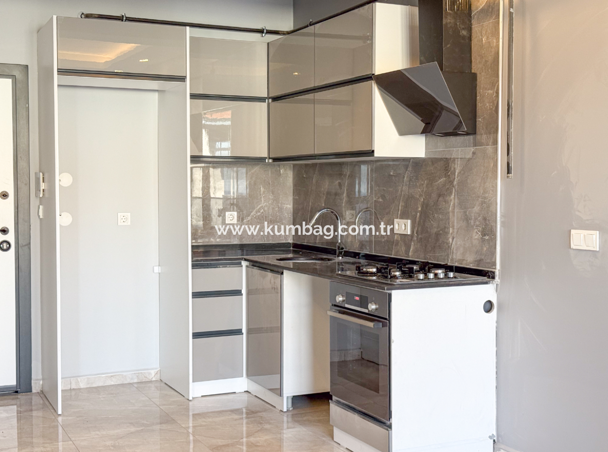 Spacious Luxury 1 1 Apartment For Sale In Barbaros With Sea View