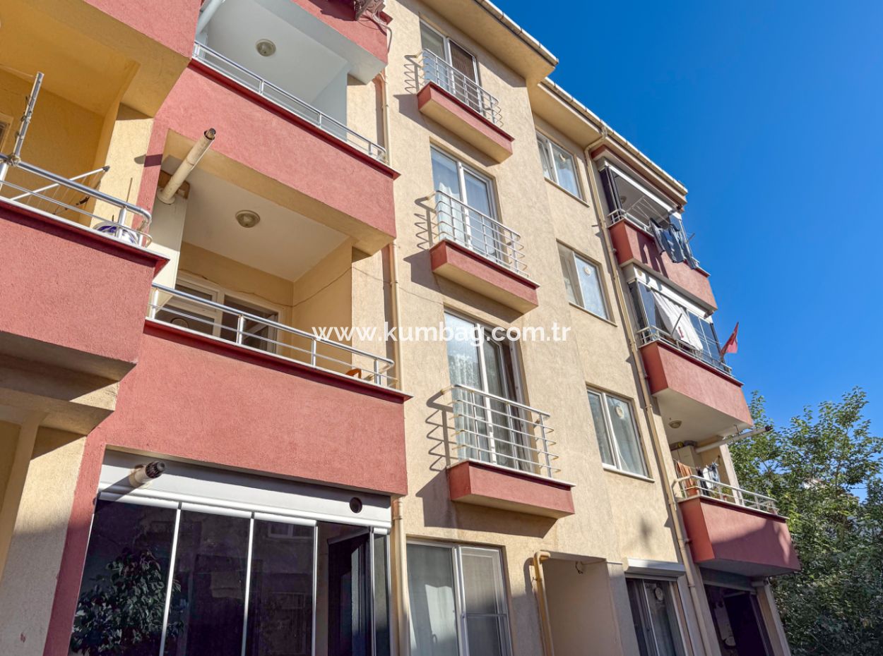 2 1 Apartment For Sale With Double Balconies In Central Location In Ciftlikonu