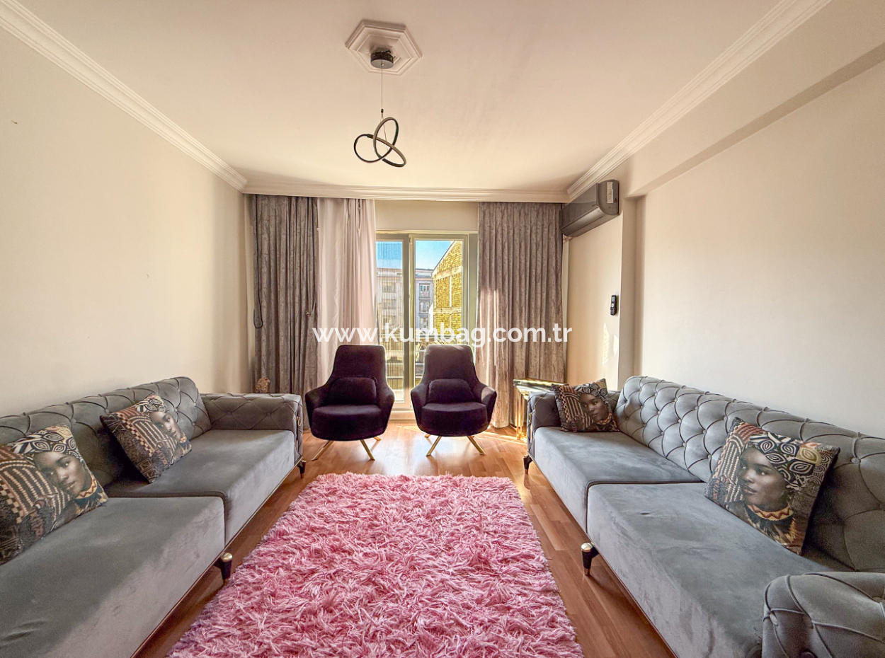 2 1 Apartment For Sale With Double Balconies In Central Location In Ciftlikonu