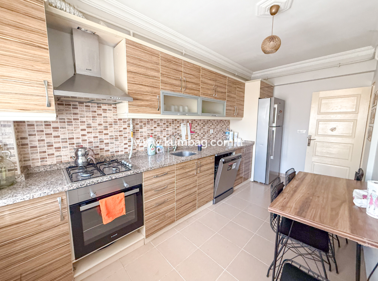 2 1 Apartment For Sale With Double Balconies In Central Location In Ciftlikonu